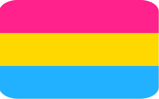 Pansexual Pride Flag Sticker