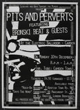 LGSM Pits and Perverts Gig Postcard