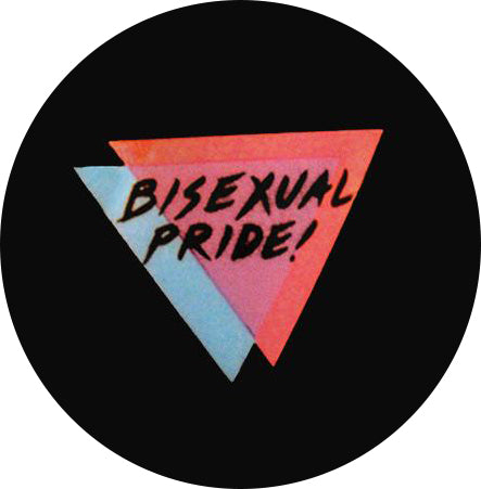 Bisexual Pride Retro Badge