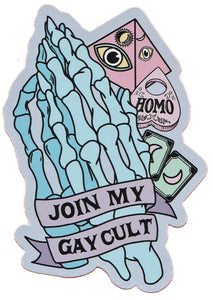 Join My Gay Cult sticker