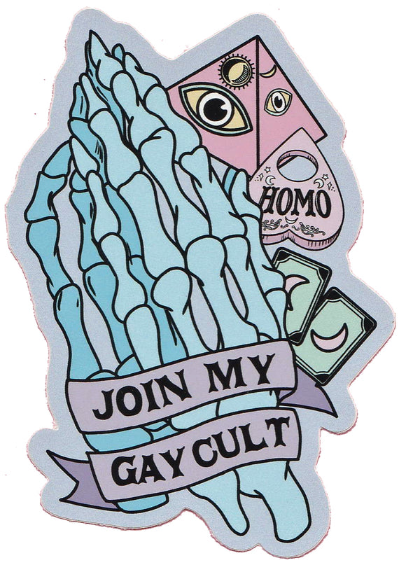 Join My Gay Cult sticker