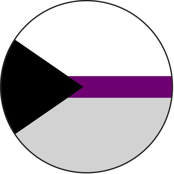 Demisexual Flag Badge
