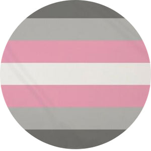 Demigirl Flag Badge