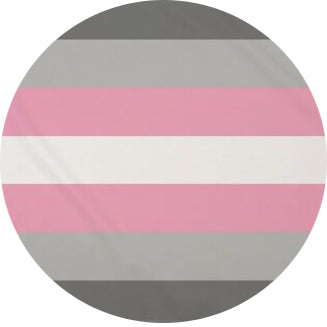 Demigirl Flag Badge