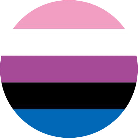 Gender Fluid Flag Badge