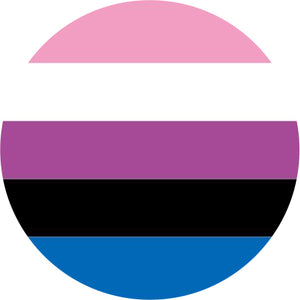 Gender Fluid Flag Badge