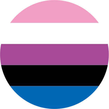 Gender Fluid Flag Badge