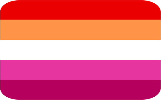 Lesbian Pride Flag Sticker