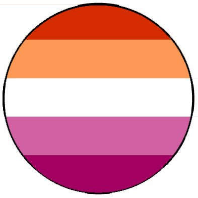 Lesbian Flag Badge