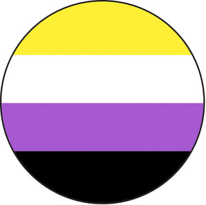 Non-Binary Flag Badge