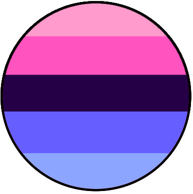 Omnisexual Flag Badge