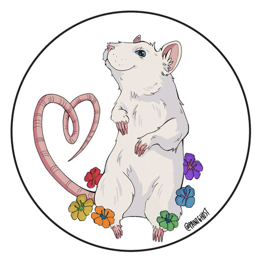 Rat Pride Sticker