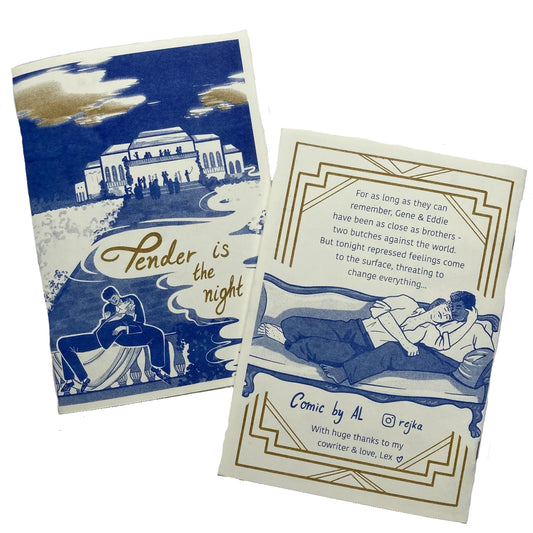 Tender is the Night comic zine by rejka