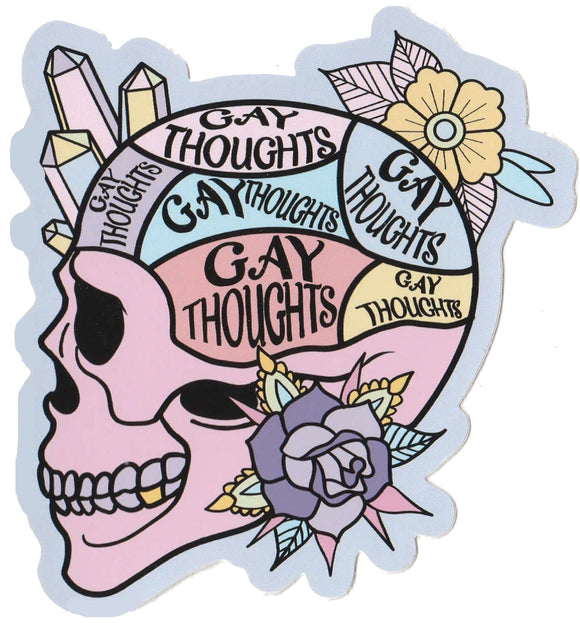 Gay Thoughts sticker