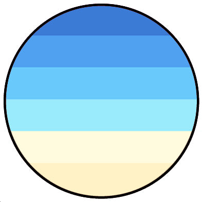 Uranic Flag Pin Badge